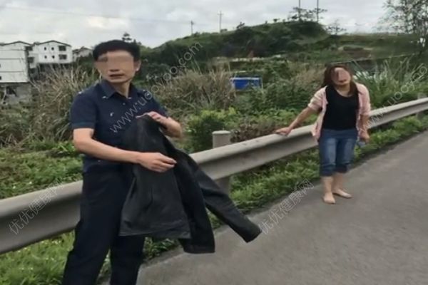 離婚路上丈夫欲同歸于盡！妻子高速跳車逃生！(4)