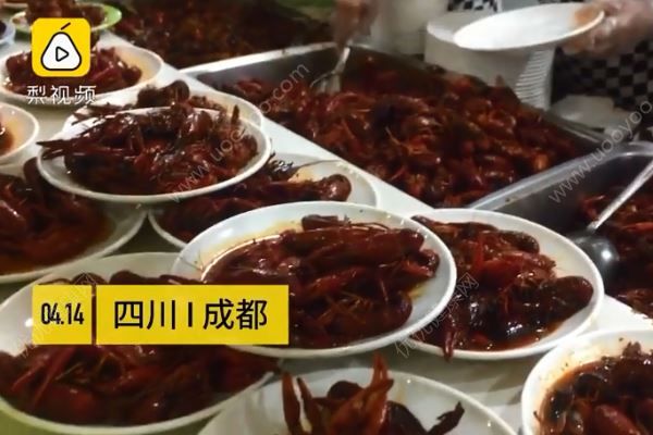 高校食堂推出麻辣小龍蝦夜宵，還有烤生蠔、烤扇貝、缽缽雞(1)