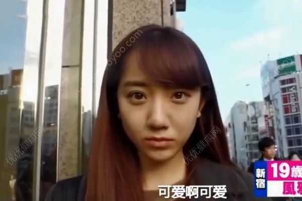 摘了口罩的日本妹子！為什么日本女孩要戴口罩？(3)