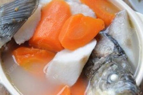 鯽魚(yú)胡蘿卜湯有哪些功效？喝鯽魚(yú)胡蘿卜湯好處有哪些？(1)