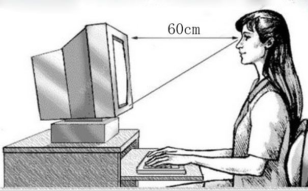 玩電腦正確姿勢是怎樣的？上網(wǎng)正確坐姿(2)
