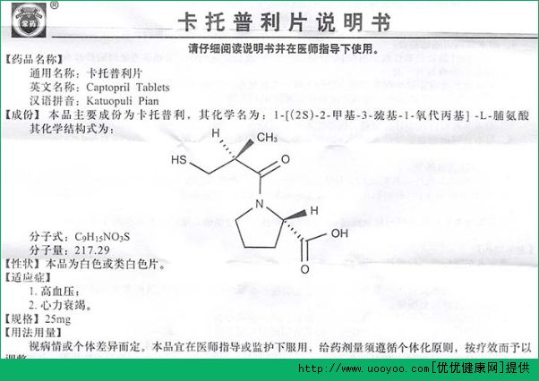 卡托普利片的用量是多少？卡托普利片的副作用有哪些？(2)