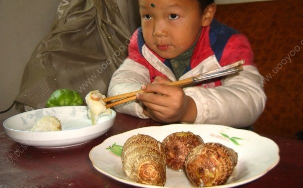 吃芋頭嘴巴癢怎么辦？吃芋頭麻嘴怎么辦？(1)