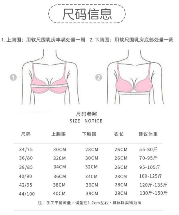 內(nèi)衣75c是多大碼？?jī)?nèi)衣75c是什么意思？[圖]