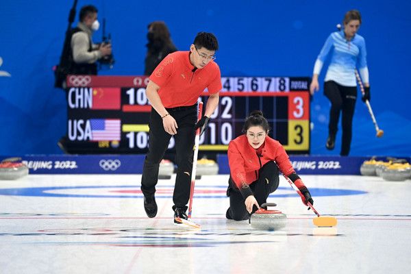 冰壺混雙中國隊5-6不敵英國隊遭遇五連敗 冰壺混雙比賽規(guī)則