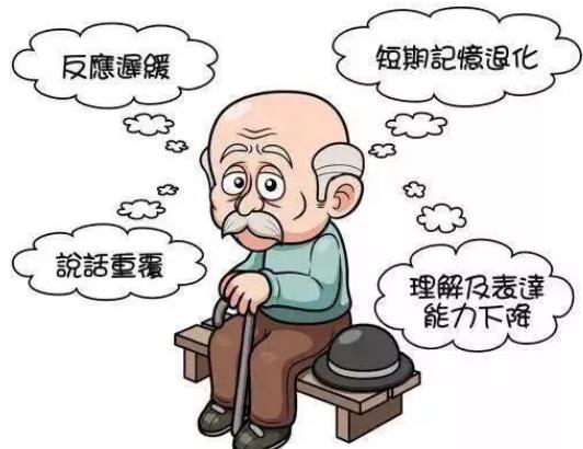 老年癡呆最初表現(xiàn) 記憶障礙,語(yǔ)言能力變差,視力改變等