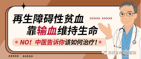 再生障礙性貧血靠輸血維持生命，NO！陜西省血液病醫(yī)院-中醫(yī)告訴你該如何治療！